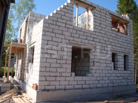 Строительство домов из газобетона в Подольске, Видном, Домодедово, по Каширскому, Калужскому шоссе